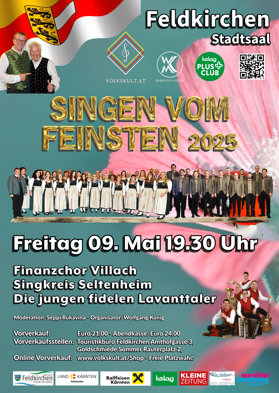 Singen vom Feinsten 2025 Feldkirchen