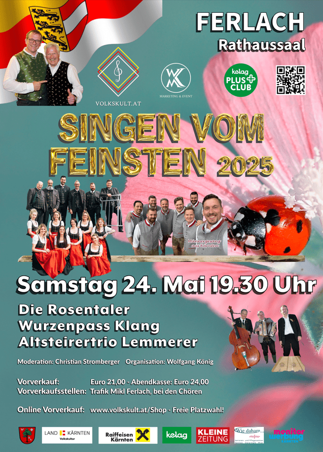 Singen vom Feinsten 2025 in Ferlach