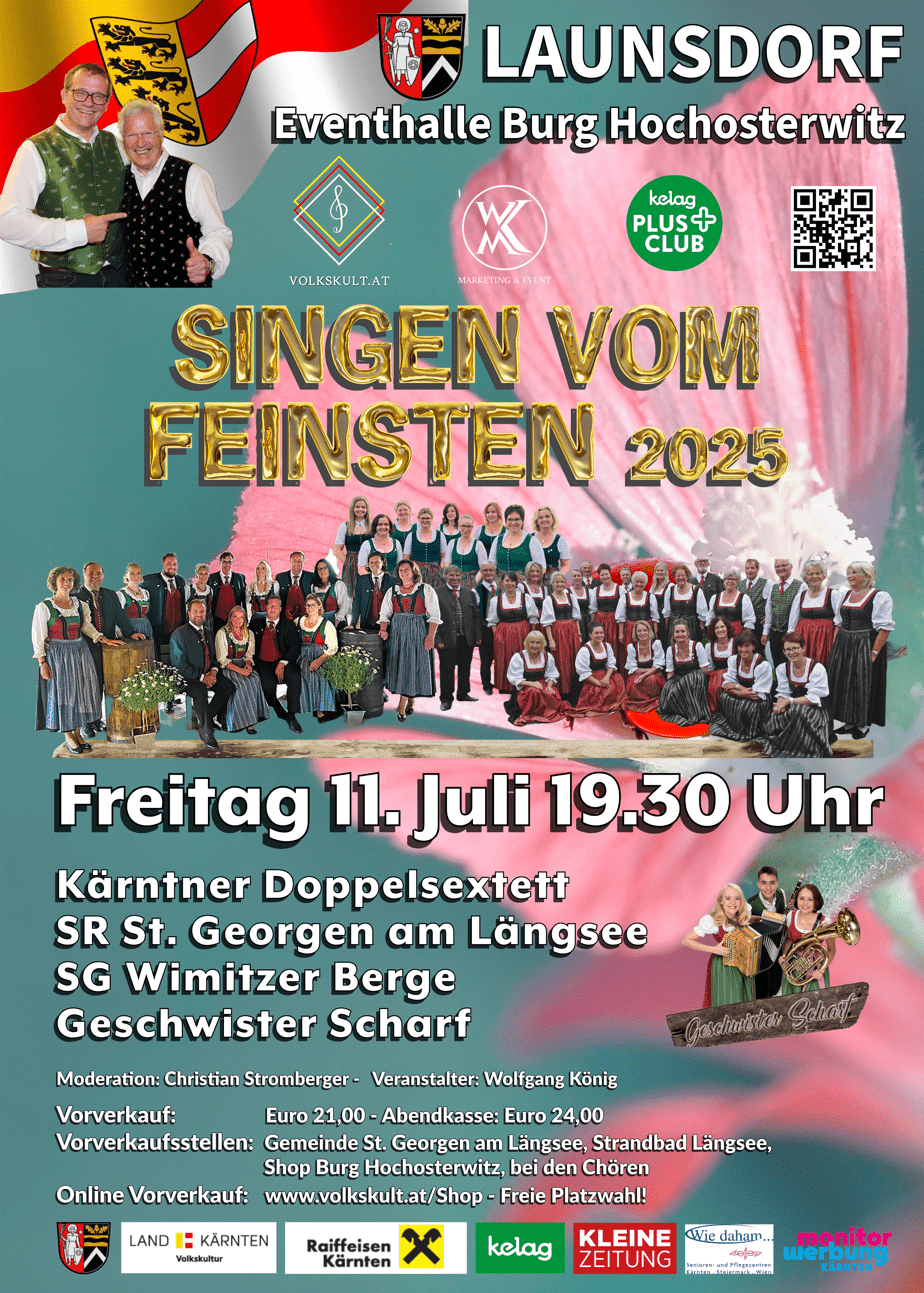 Singen vom Feinsten 2025 Launsdorf
