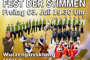 5 Fest der Stimmen - BAD KLEINKIRCHHEIM - 03. Juli 2026 - Kultursaal um 19:30 Uhr