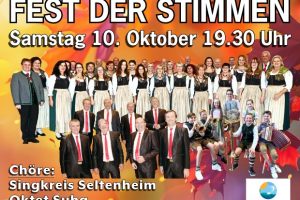9.5 Fest der Stimmen Klagenfurt - 10. Okt. 2026 - Konzerthaus 19:30 Uhr