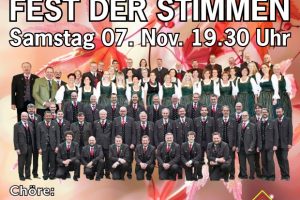 9.8 Fest der Stimmen Treffen - 7. Nov. 2026 - EduCare Center 19:30 Uhr